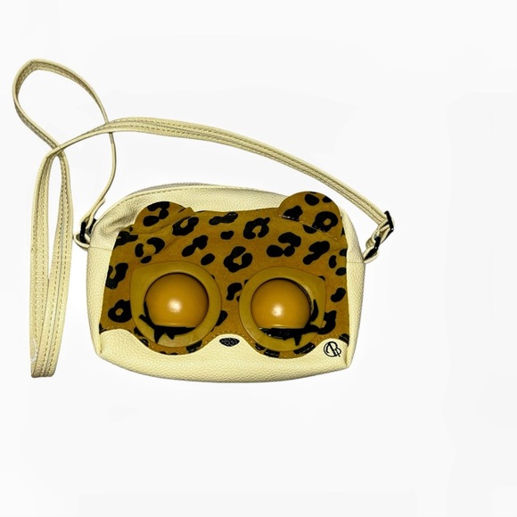Purse Pets Leoluxe Leopard Interactive Pet Girls Kids Crossbody Bag - Picture 3 of 4
